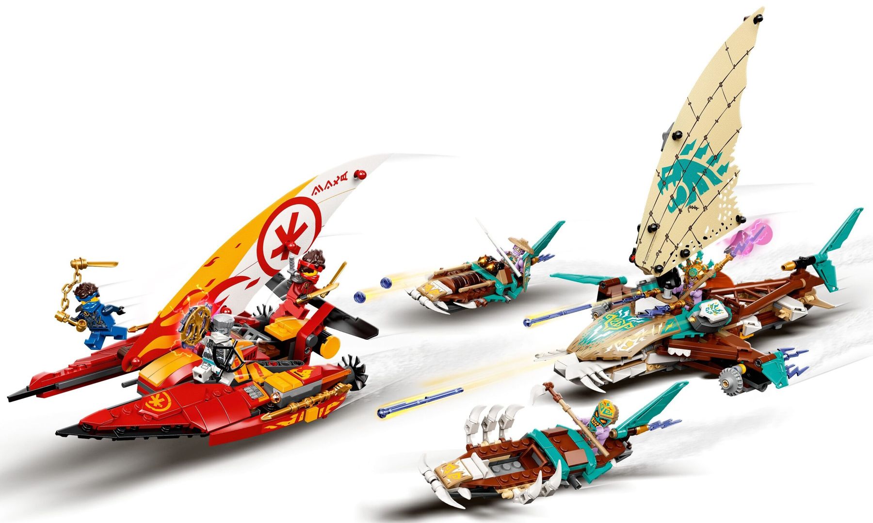 Lego Kit di costruzioni: 71748 Duell der Katamarane – Nuovo e nell'imballaggio originale da St. Gallen venduto da brickli 1