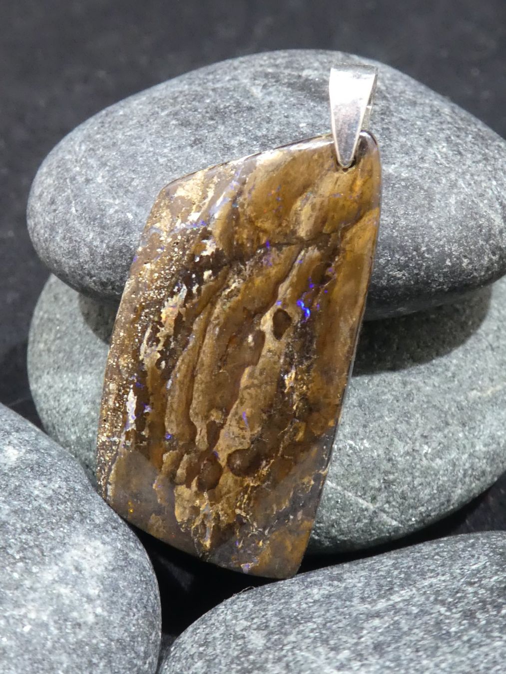 Anhänger: Yowah Opal Anhänger. – Neu (gemäss Beschreibung) aus Niederbüren von Raphael014 2