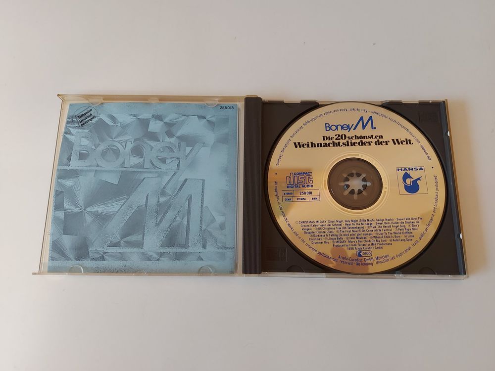 Boney M. "Die 20 schönsten Weihnachtslieder der Welt" CD Kaufen auf