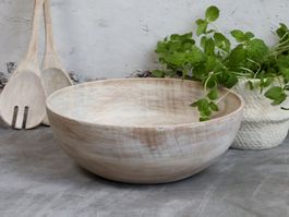 Chic Antique Laon Salatschale aus Mangoholz