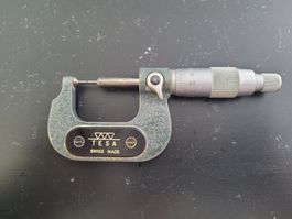 Micromètre à main TESA à touches fines