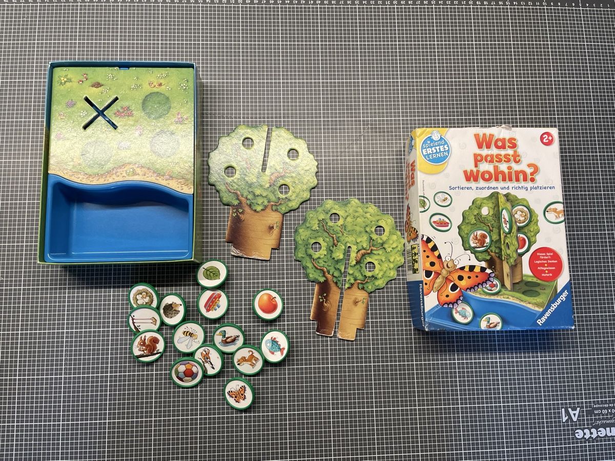 Ravensburger Spiele: Spiel: Was passt wohin – Gebraucht aus Bergdietikon von stefania_88 2