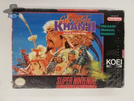 Genghis Khan / USA NTSC-U / Nintendo SNES