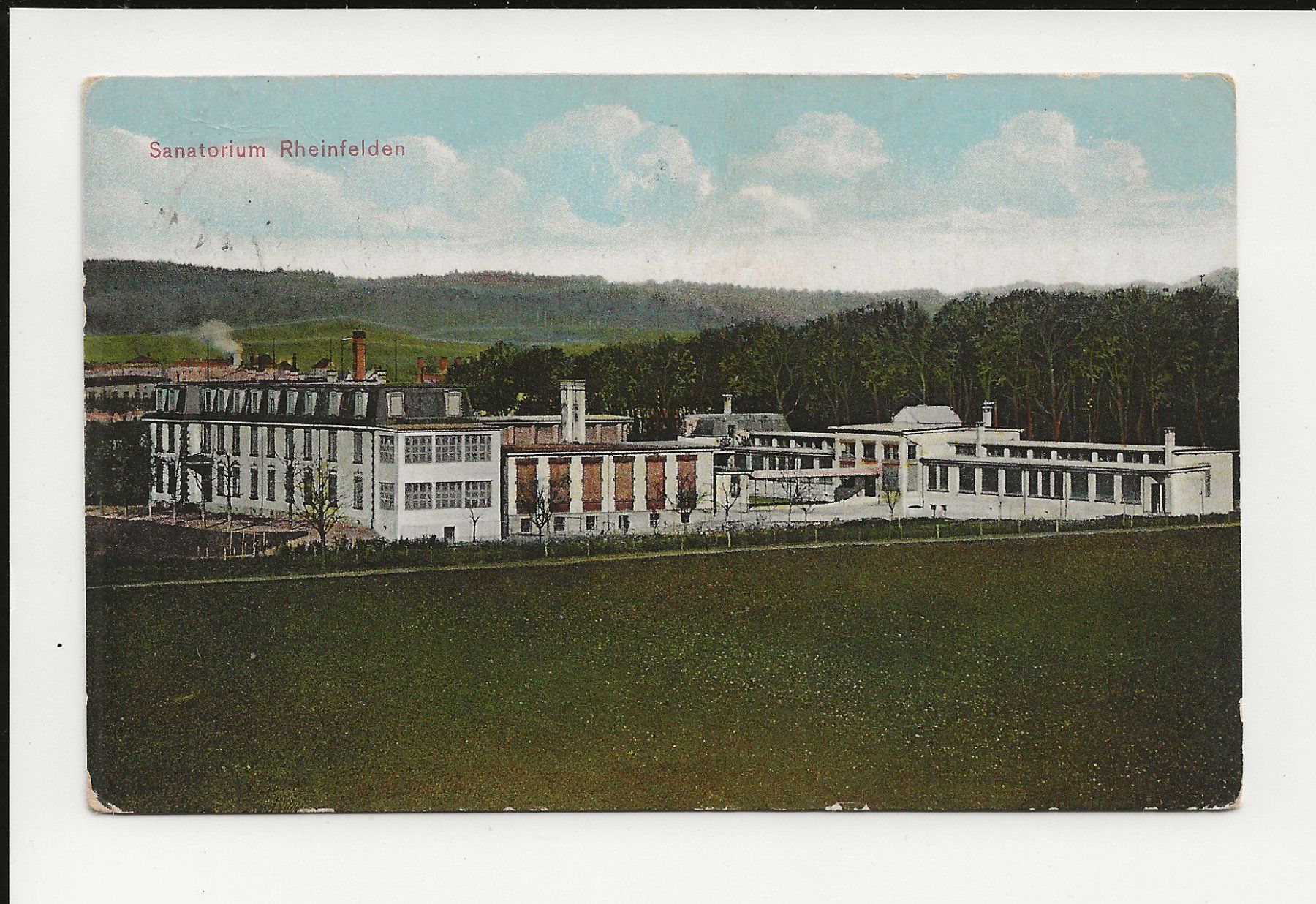 Ansichtskarten: AK ca.1920 Sanatorium Rheinfelden – Gebraucht aus Greifensee von 315WDO
