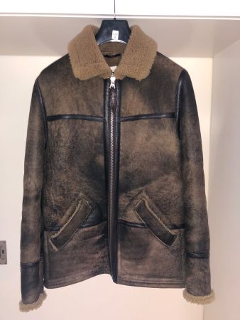 Schott NYC Lammfelljacke – Grösse M – Top Zustand!