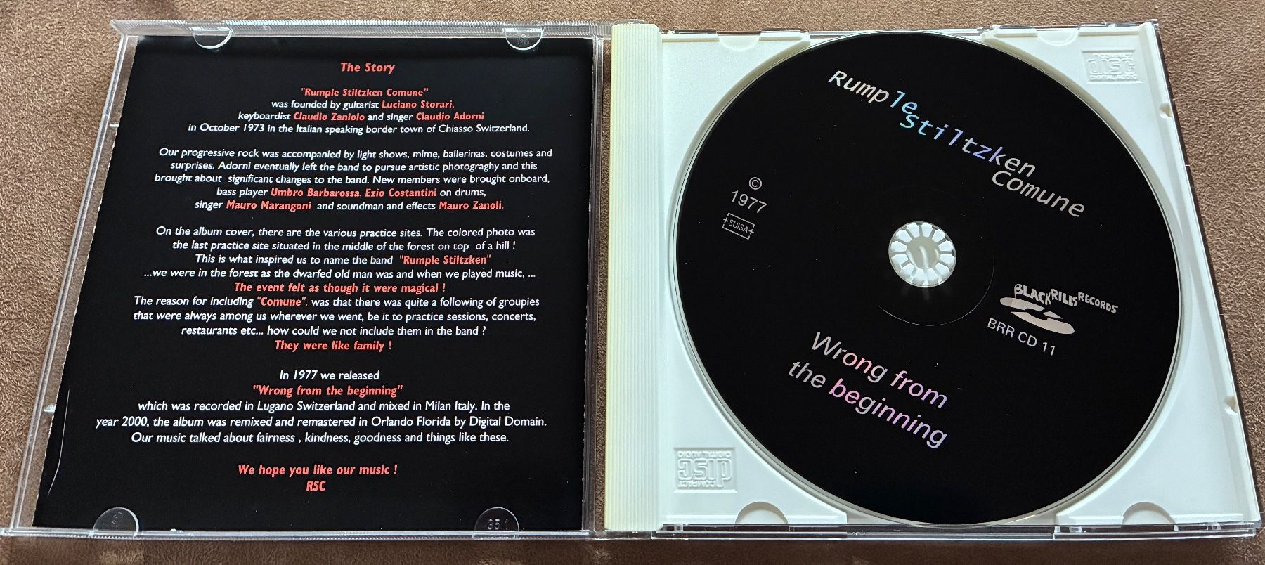 CD: Rumple Stiltzken Comune - Wrong From The Beginning, BRRCD012 – Nuovo (secondo la descrizione) da Buchberg venduto da ICM-Tapefan-1961-MCS 2