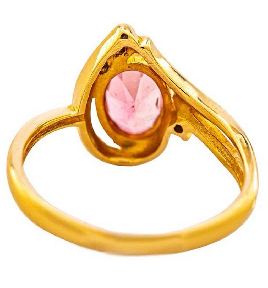 Ringe: 1.00ct Turmalin Ring und Diamanten, 18 Karat – Neu und originalverpackt aus Untersiggenthal von TimeandShine 4