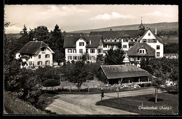 Cartoline postali: AK Niederwil /AG, Kloster Gnadenthal – Usato da Berlin venduto da bartko-reher