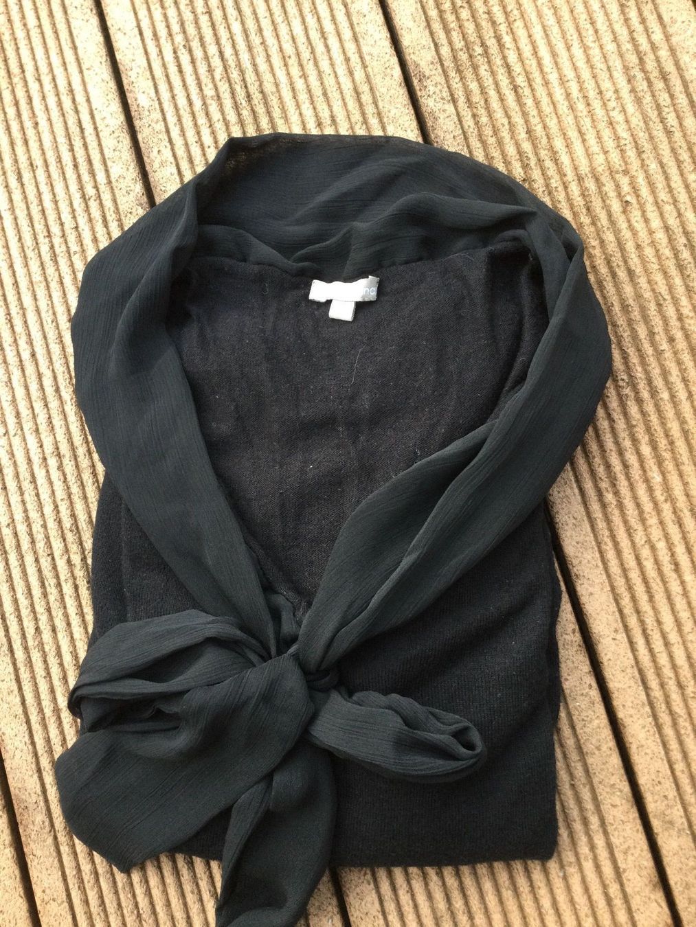 Maglioni & Felpe: Pull noir avec noeud ICI&MAINTENANT, taille M – Nuovo (secondo la descrizione) da Agiez venduto da chouchanelle 5