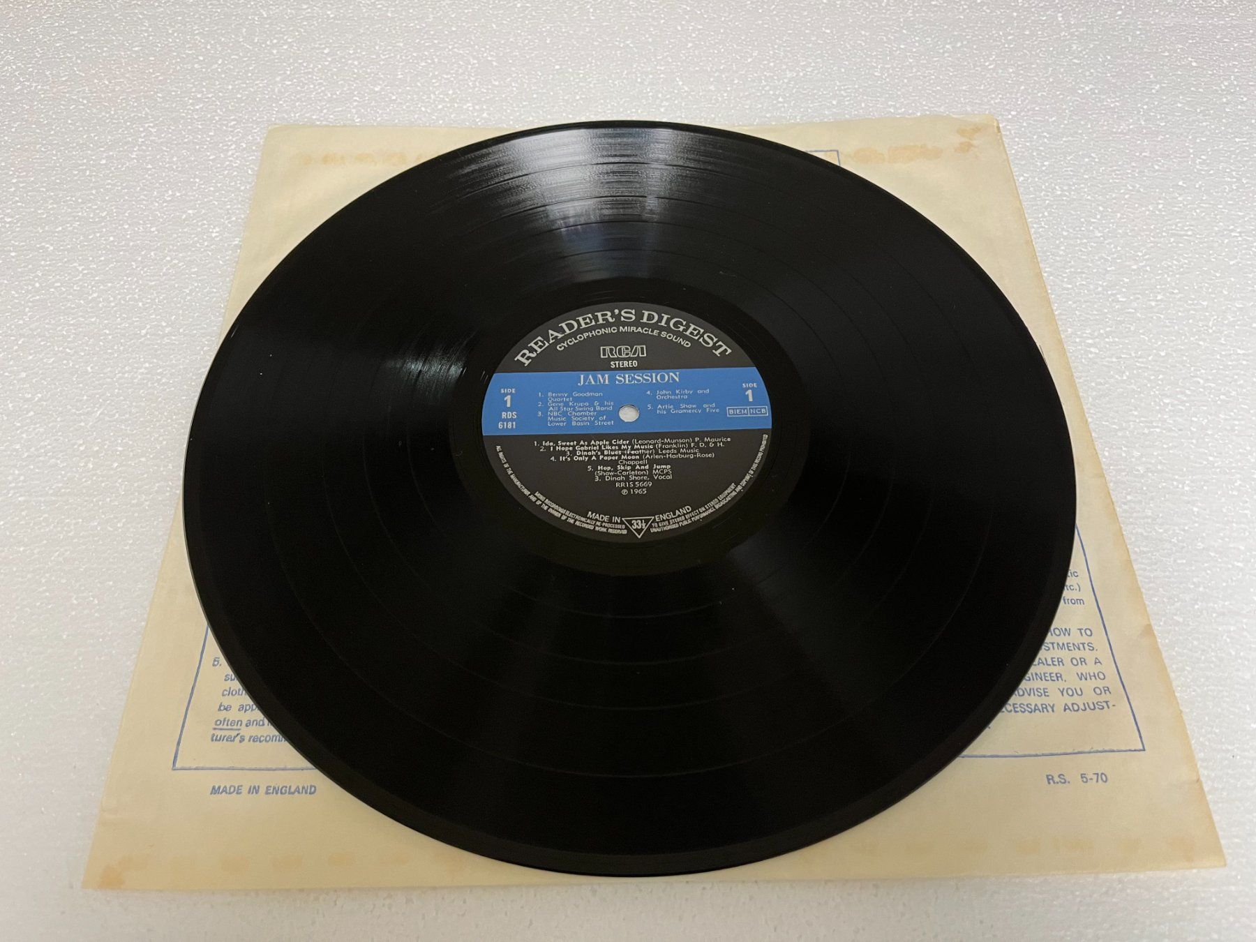 Dischi in vinile: Schallplatten Vinyl LP Jam Session LP – Usato da Mumpf venduto da dadaboygugu 3