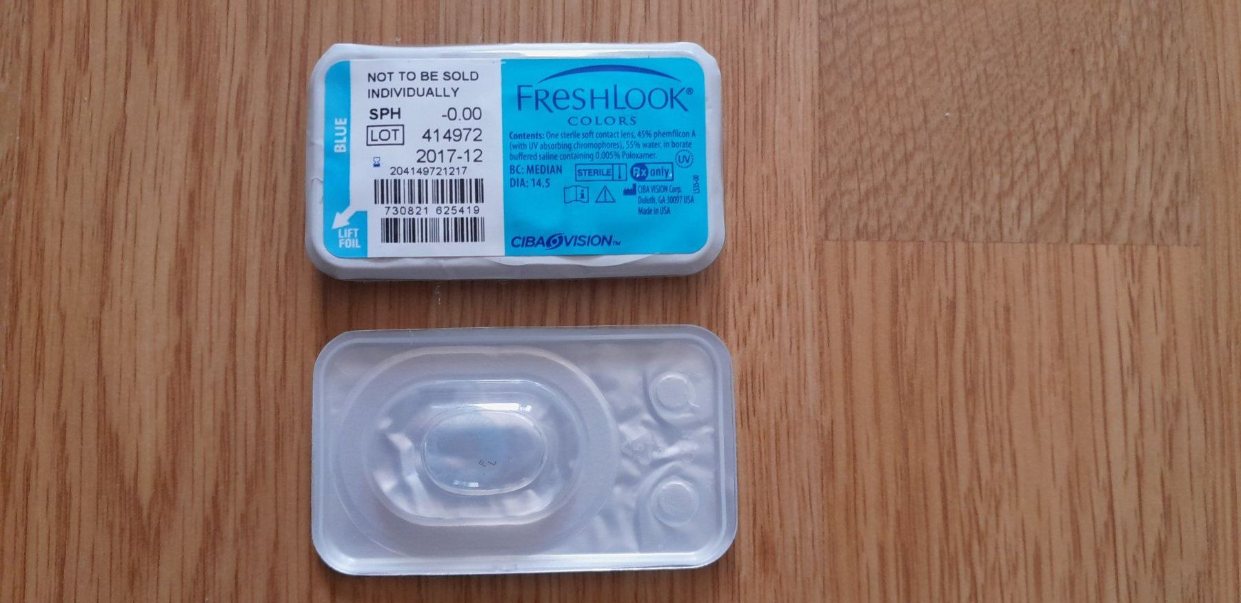 Kontaktlinsen: Blaue Kontaktlinsen Freshlook Colors 0.00 – Neu und originalverpackt aus Horgen von Amanda30