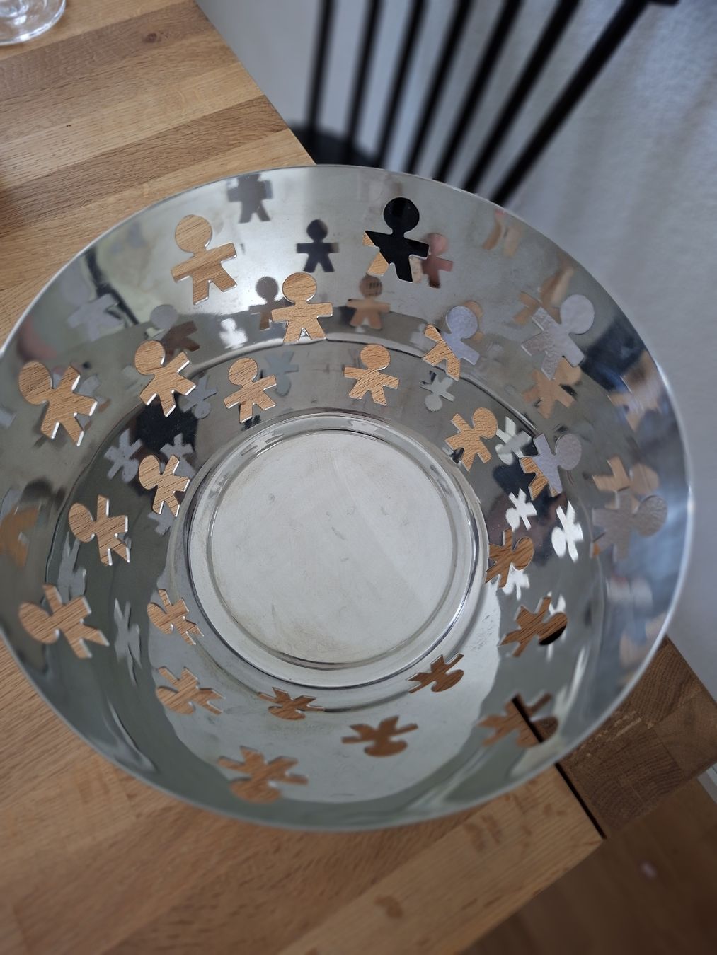Alessi Ciotole: Alessi Obstschale "Girotondo" Edelstahl – Usato da Basel venduto da Lovintage 1
