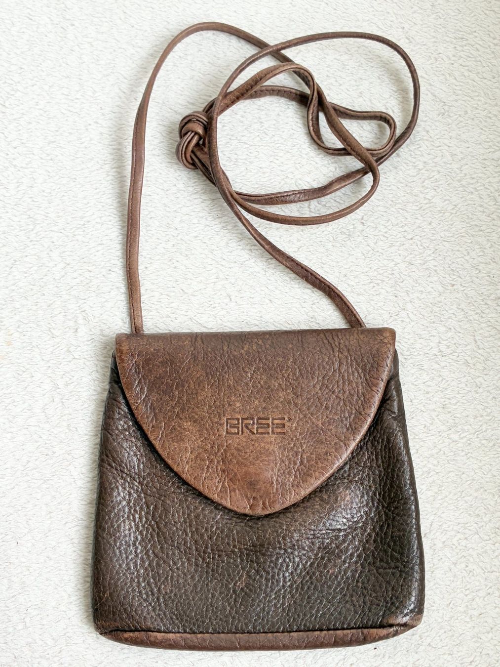 Bree Borse da donna: Vintage Ledertasche von BREE in Braun – Usato da Kloten venduto da Nephty