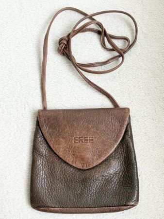 Vintage Ledertasche von BREE in Braun