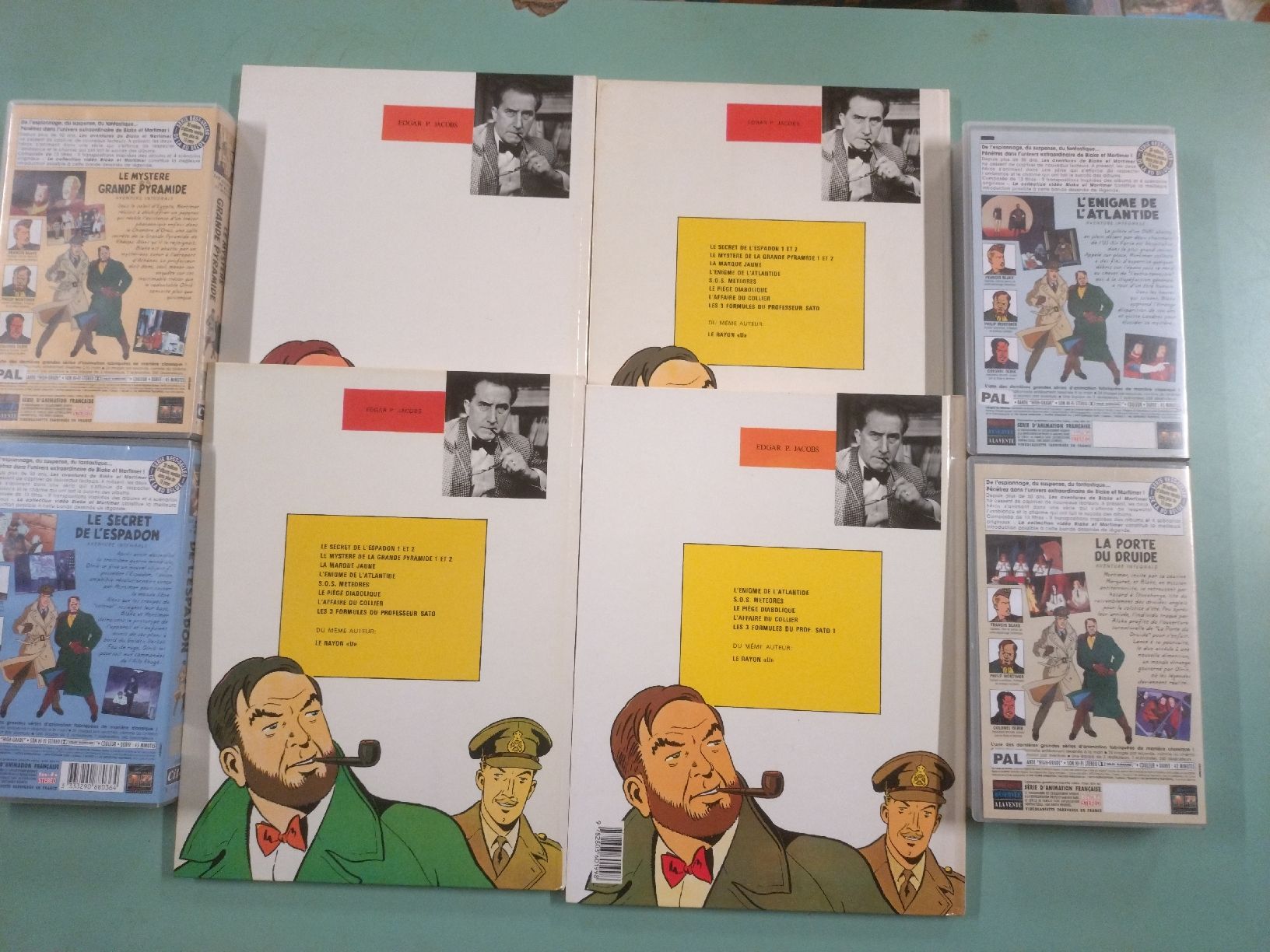 Fumetti: Blake et Mortimer - lot 4 volumes + vhs – Usato da Farvagny-le-Grand venduto da LaCaverne 1