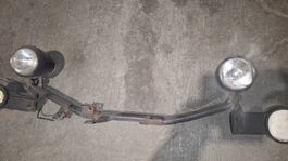 Scheinwerfer Bosch uralt Antik Lampe Einachser 80 mm Durchm.