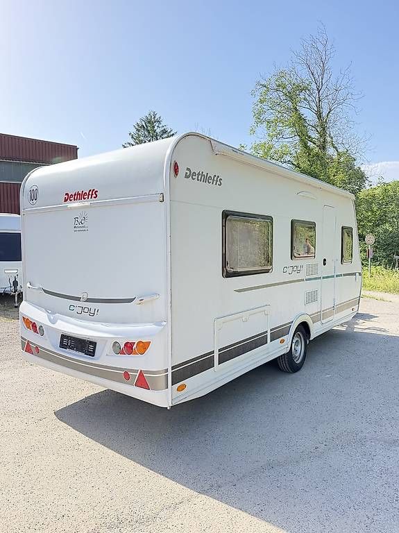 Veicoli da campeggio: Wohnwagen Dethleffs CJoy 460 LE ab MFK Mover Markise  – Usato da Regensdorf venduto da Clauko 1