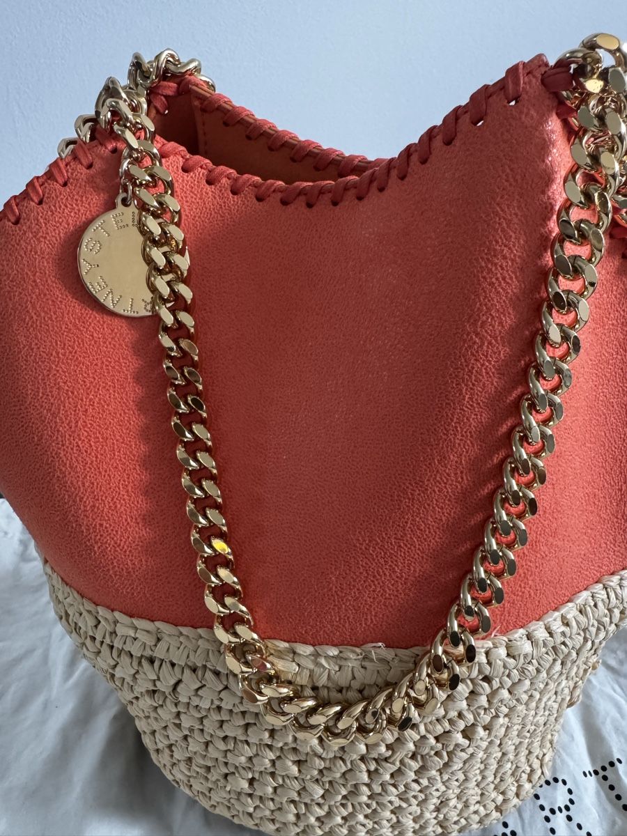Stella McCartney Borse da donna: Stella McCartney Raffia Tote Bag – Usato da Killwangen venduto da was.sharp 3