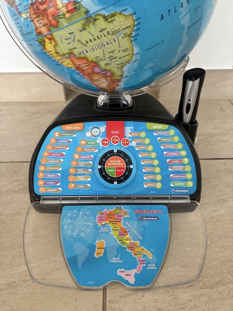 Clementoni Giochi: Clementoni Sapientino Mappamondo interattivo – Usato da Maggia venduto da quankina