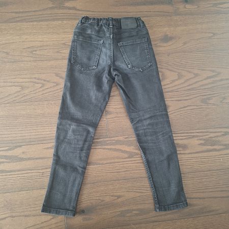 Zara Skinny Stretch Jeans schwarz Grösse 128 