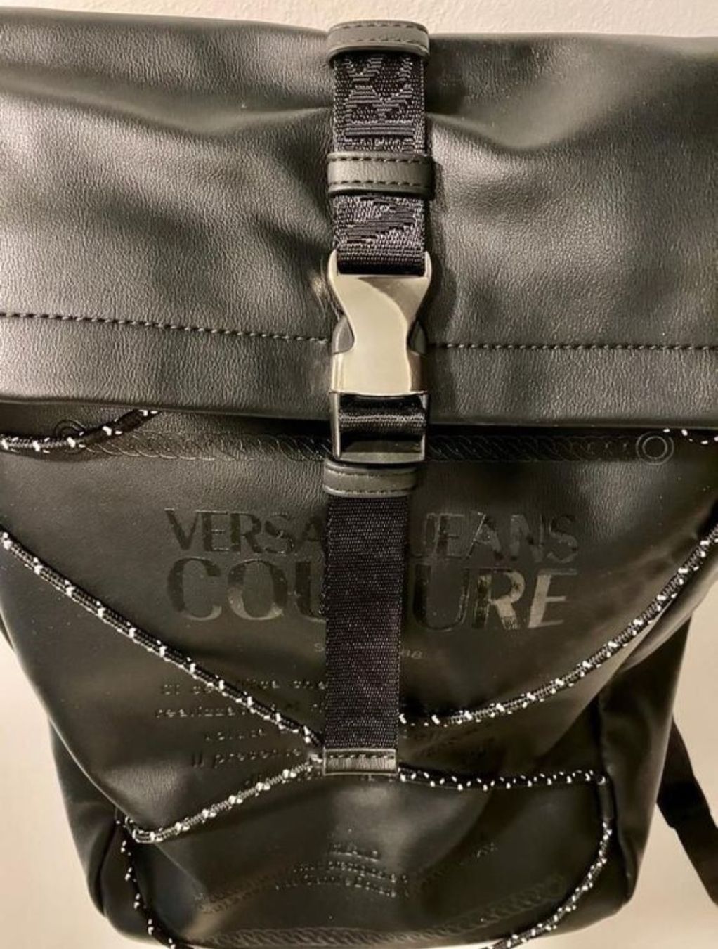 Versace Zaini: Versace Couture Rucksack schwarz – Nuovo (secondo la descrizione) da Buchs SG venduto da fab_byz2