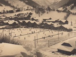Gstaad Eisbahn belebt