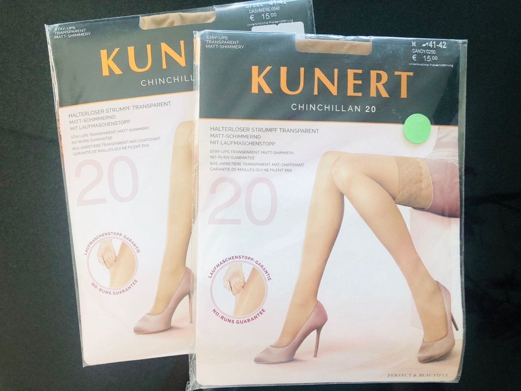 Kunert Calze & Collant: Strümpfe Chinchillan 20D / 25 Fr. – Nuovo e nell'imballaggio originale da Zumikon venduto da DamenFashionShop 2