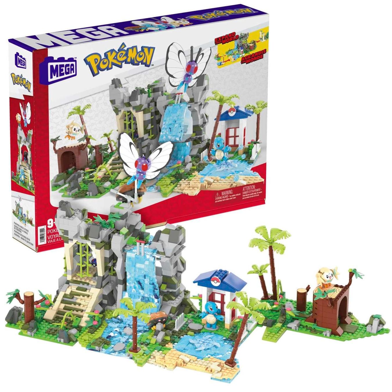 Mega Baukästen: Mega Pokémon Ultimative Dschungelexpedition HHN61 – Neu und originalverpackt aus Basadingen von NekoBricks