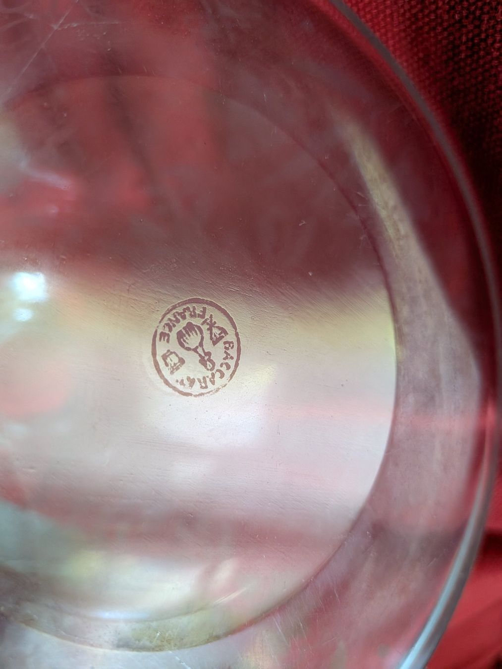 Caraffe: Baccarat Karaffe mit Zapfen – Usato da Emmen venduto da Brockofsky 5