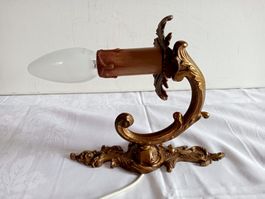 Antike Wandlampe Mod-Dep Bronze 622 Gramm Funktioniert