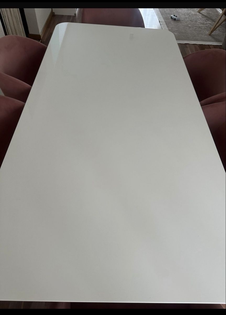Tische: Esstisch weiss lackiert- 180x90cm – Gebraucht aus Liestal von esr_9y9c 6