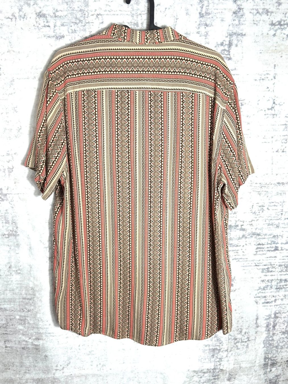 Camicie: PIER ONE "PATTERN" SHORT SLEEVES SHIRT Sz: M – Usato da Cortaillod venduto da Stay_Alive_vintage 1