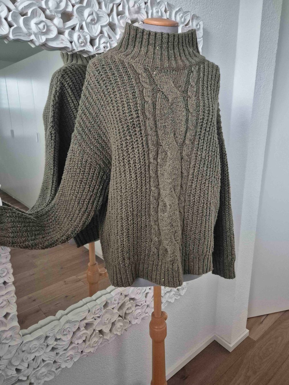 Maglioni & Felpe: GROBSTRICK PULLOVER von MARC AUREL Gr.38/40 passt zu NILE – Nuovo (secondo la descrizione) da Algetshausen venduto da Engel-99 3