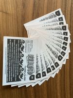 Panini Naruto Sticker Konvolut 15 Stück guter Zustand