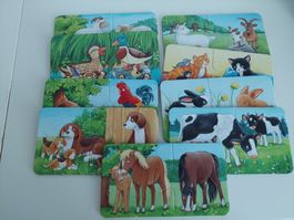 RAVENSBURGER MY FIRST PUZZLE MIT TIEREN