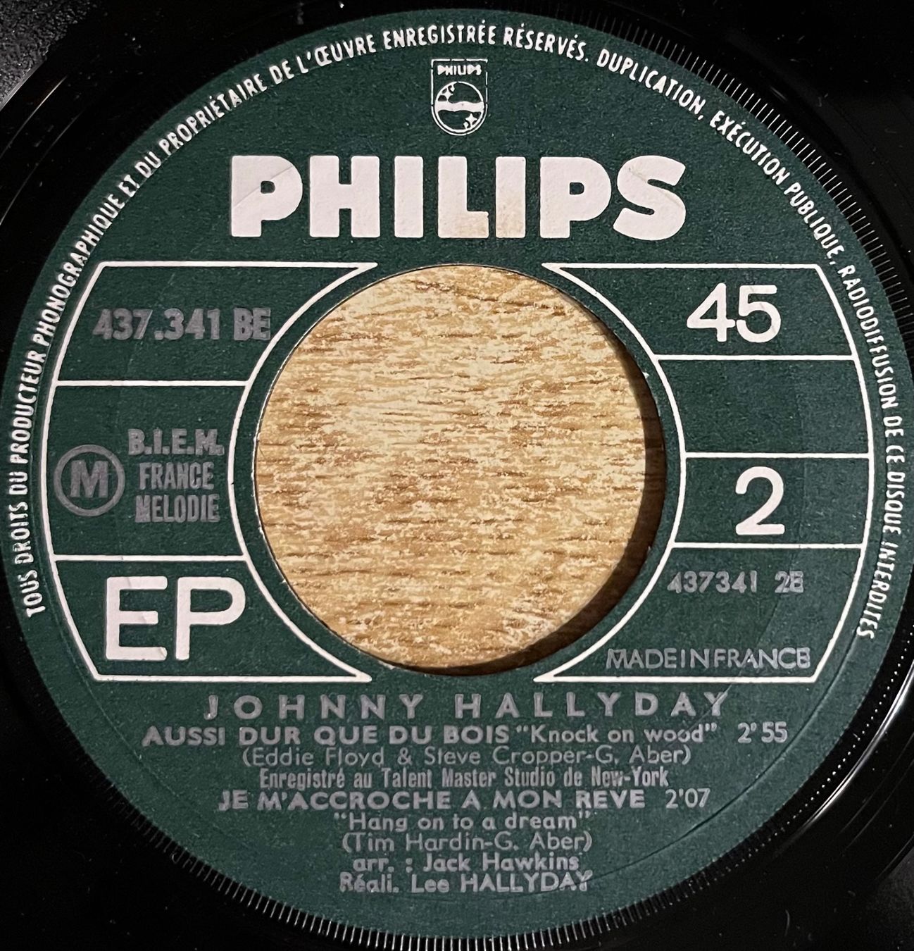 Dischi in vinile: JOHNNY HALLYDAY - AMOUR D’ÉTÉ – Usato da Bussigny venduto da vinyl-pas-cher 3