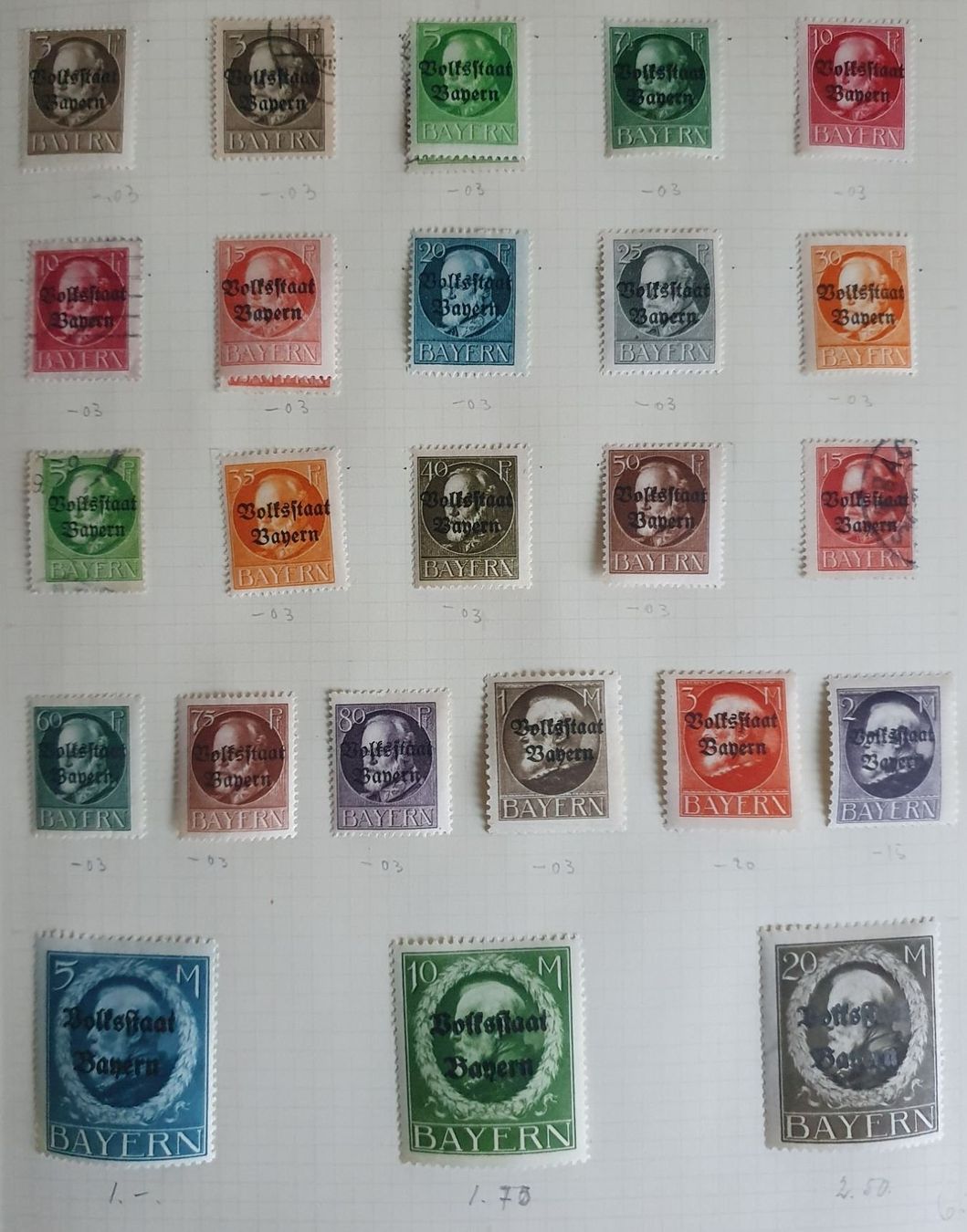 Tutti i francobolli: Reichhaltige Teilsammlung Bayern – Usato da Fislisbach venduto da Zigzag12 4