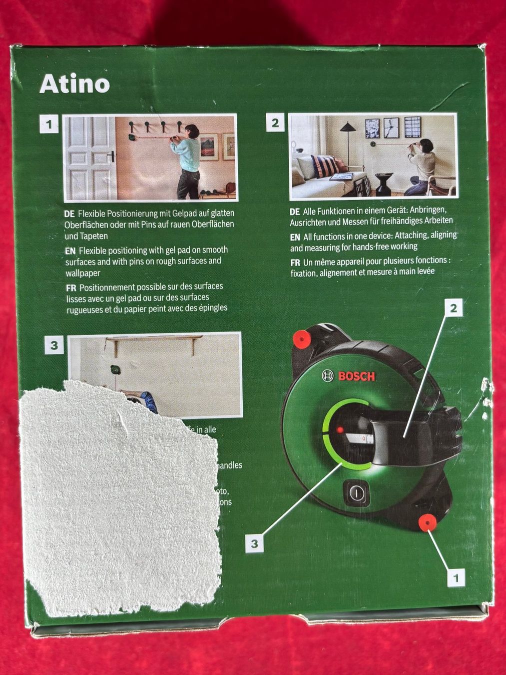 Bosch Messen: Bosch Atino – Laser lignes – Gebraucht aus Biel/Bienne von new-life 3