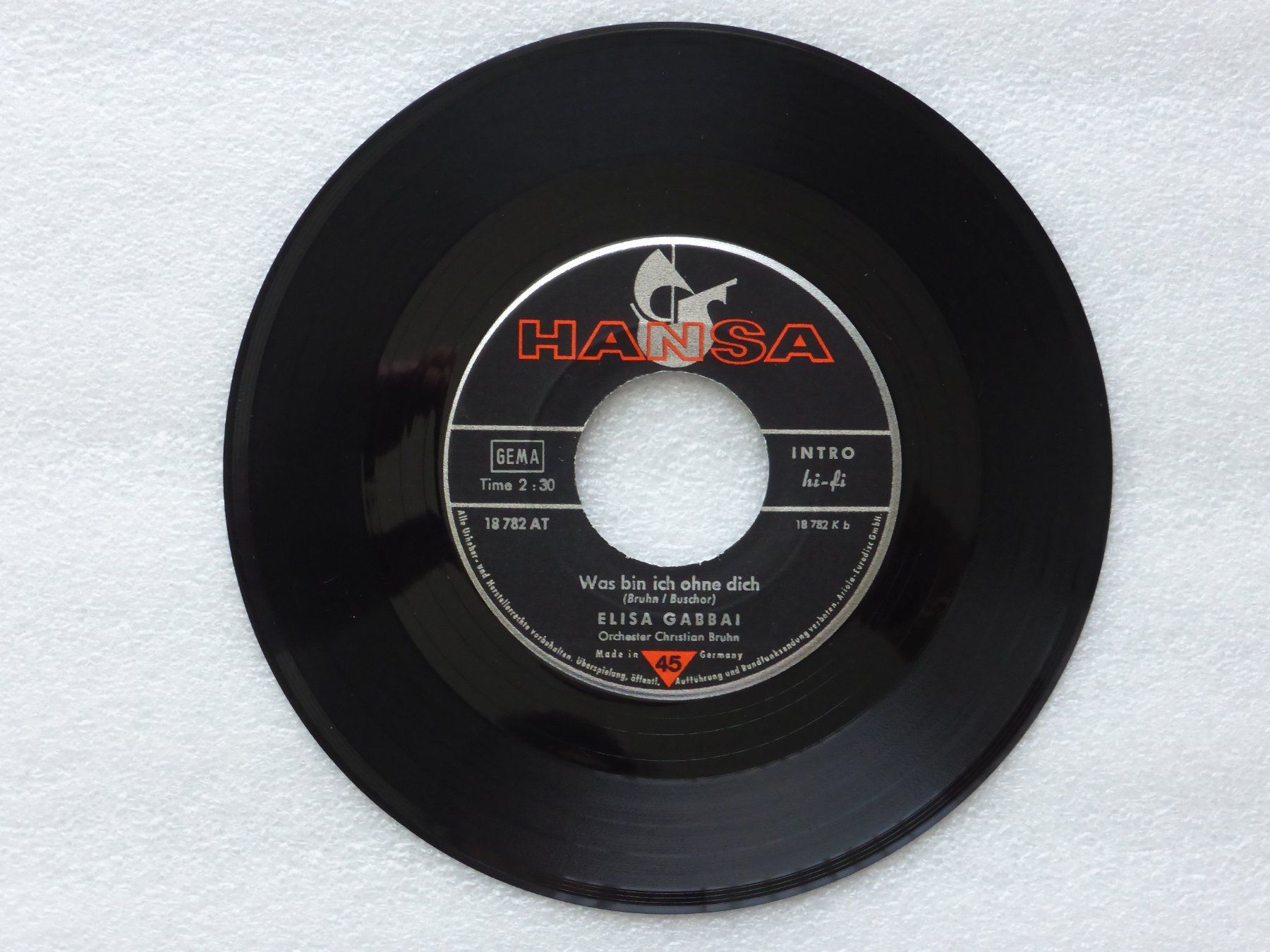 Dischi in vinile: Vinyl Single  ELISA GABBAI – Usato da Küssnacht am Rigi venduto da Mondkinder 2