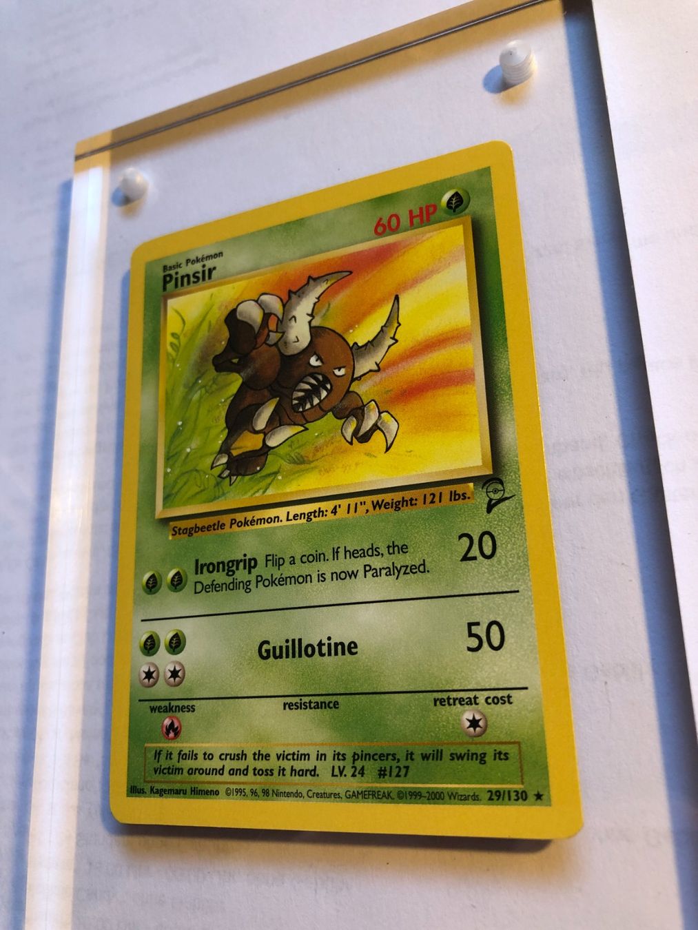Carte collezionabili: Pinsir (rare) base set2 - MINT - ab 1.- – Usato da Giubiasco venduto da dan_pr8b 2