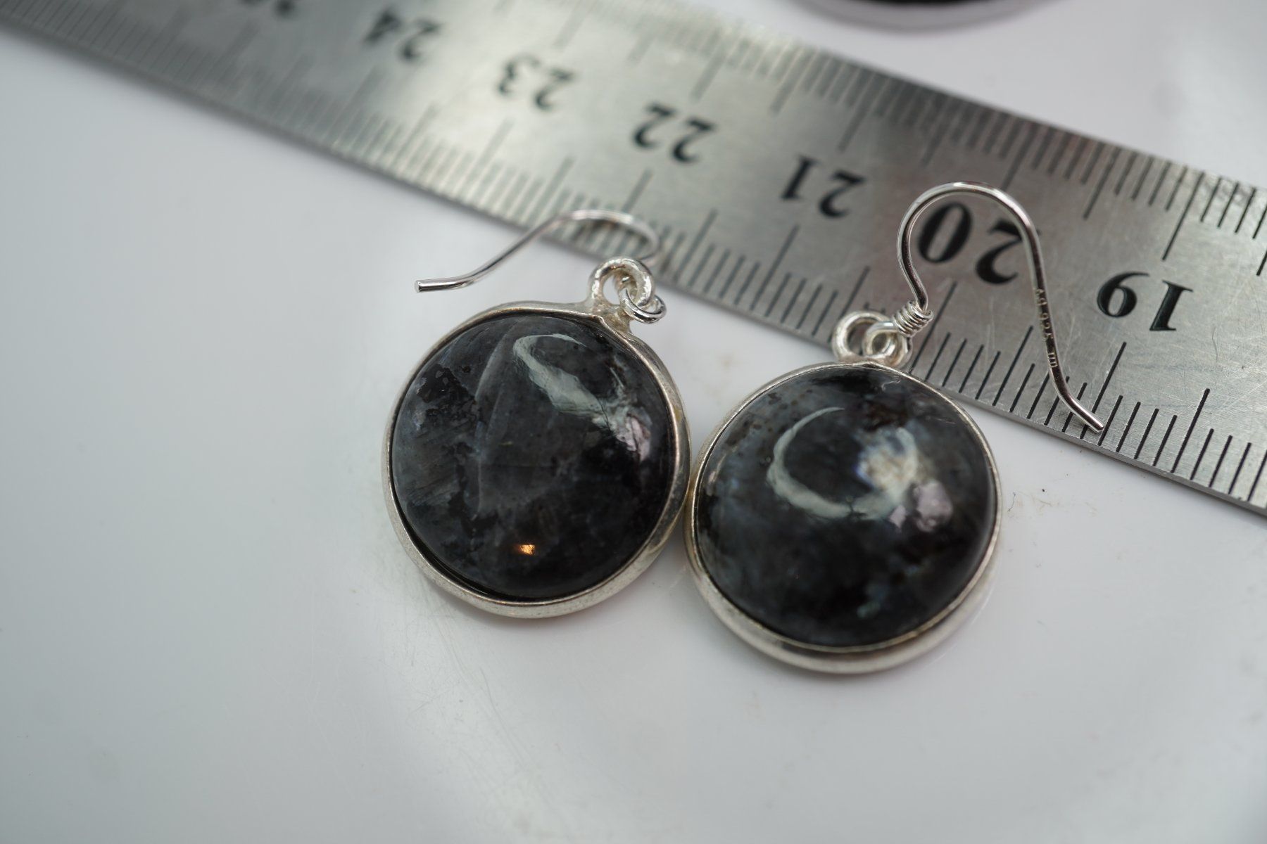 Orecchini pendenti & Orecchini a lobo: Labradorit      Ohrhänger     Silber Sehr Schön – Nuovo e nell'imballaggio originale da Eschenbach SG venduto da topstone 2