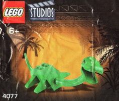 Lego Studios 4077 Plesiosaur polybag, Japan