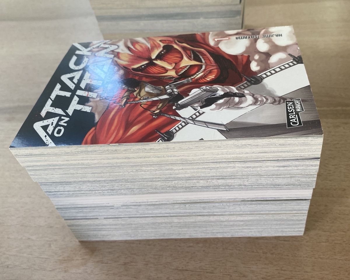 Fumetti: Attack on titan Band 1-7 deutsch – Usato da Rothenburg venduto da ZanyDruid 1