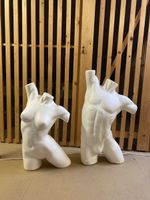 Torso Set Mann und Frau Styropor gebraucht