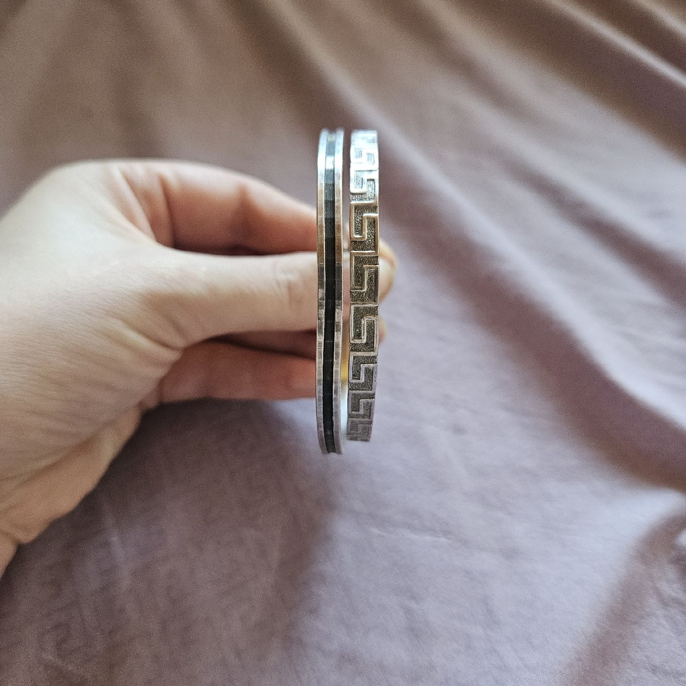 Armbänder & -reifen: bracelets-joncs en argent – Gebraucht aus St-gingolph von mel_6vrj