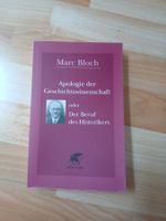 Apologie der Geschichtswissenschaft