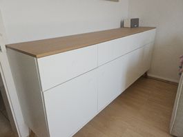 Kommode weiss Eiche