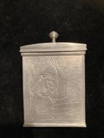 Zinn-Dose mit Deckel