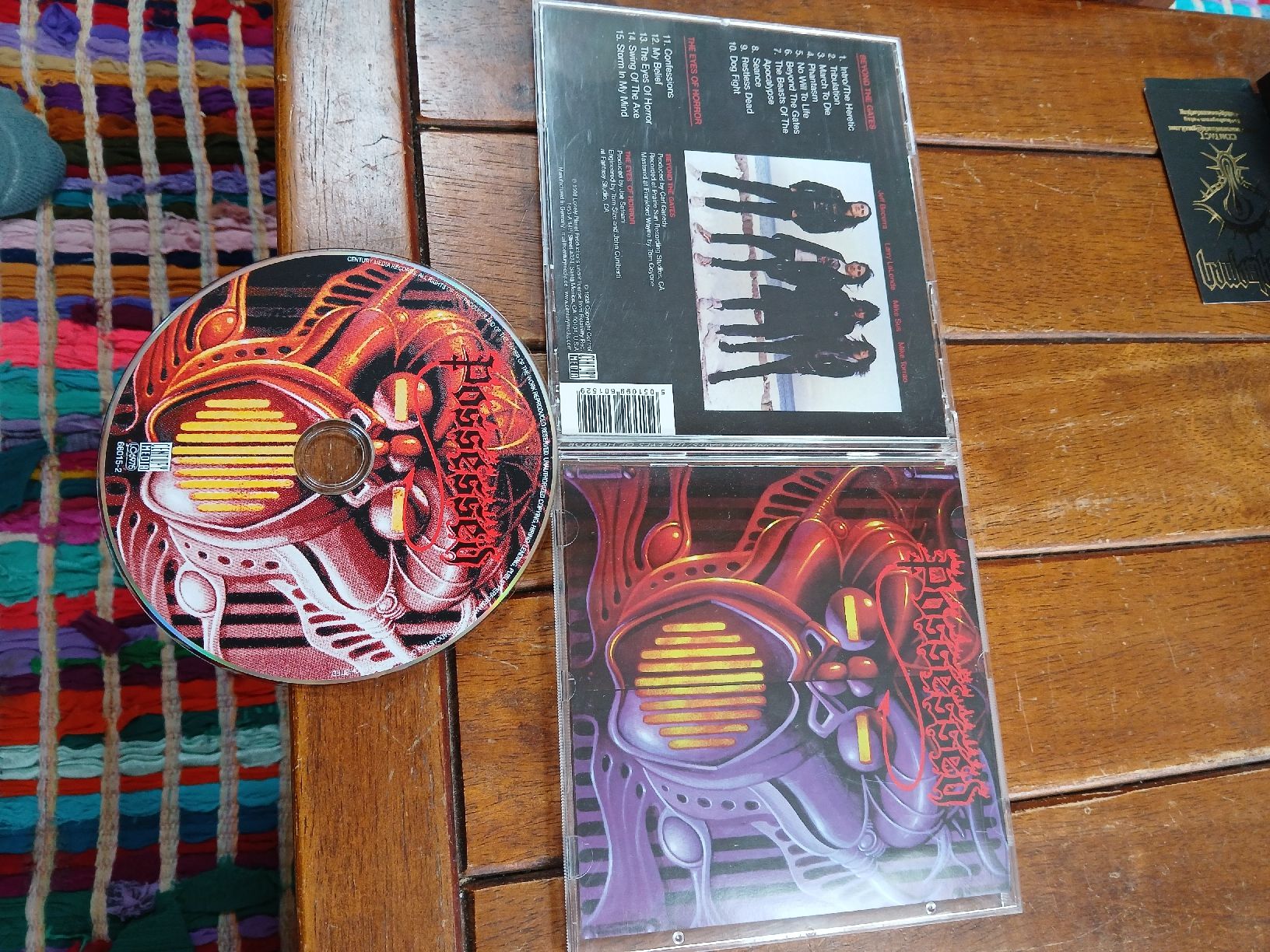 CD: possessed- beyond.../the eyes... – Usato da St-Cergue venduto da VeganWarrior