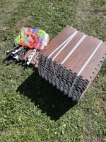 Puzzlematten Holzoptik 60x60 cm Set gebrauchter Zustand